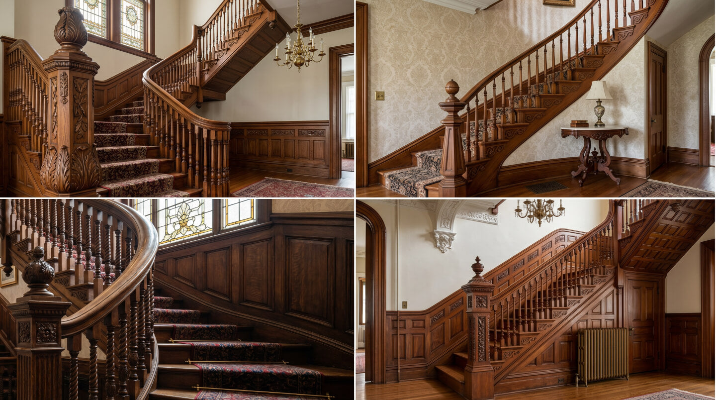Technical Characteristics of Victorian Staircase Design