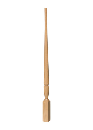 Elegant Rise Pin Top Baluster 1234 - Plain style (1234)