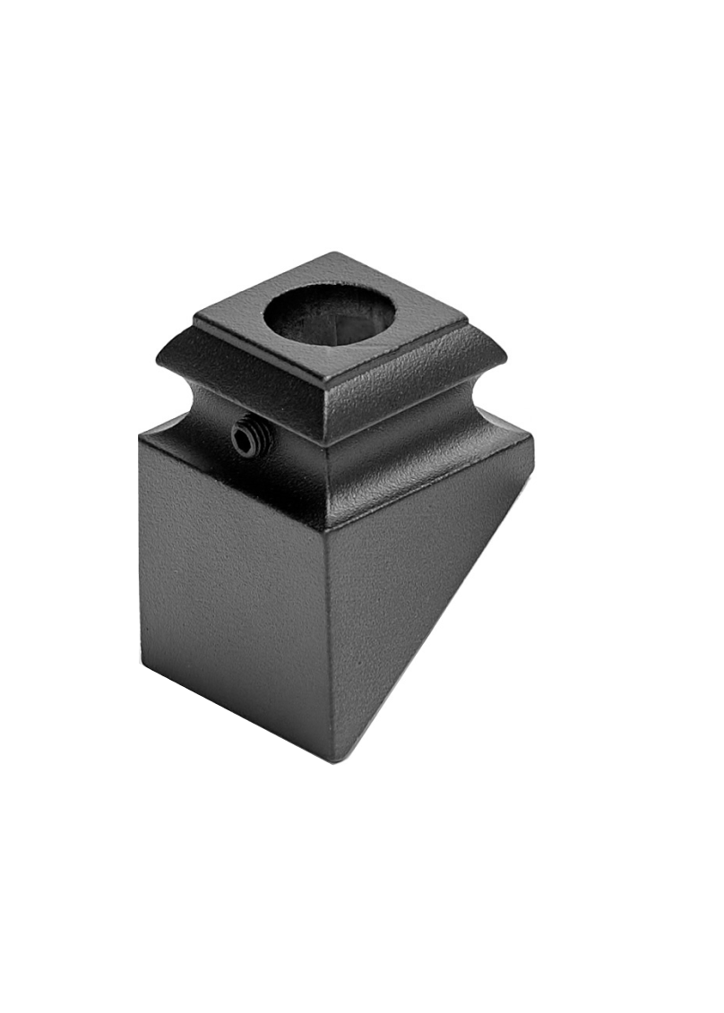 Square Pitch Shoe for Round Balusters 5/8"