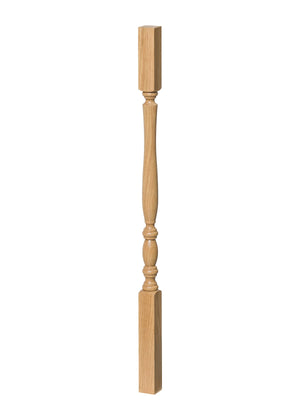 Utah Structural Rise Square Top Baluster 2300 - Plain style