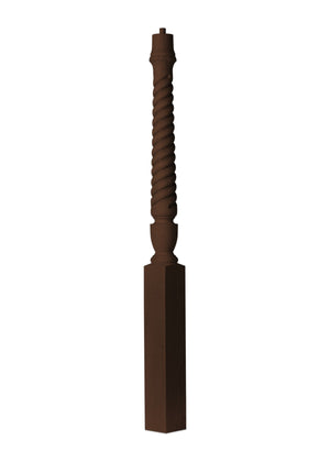 Over the Post Starting Newel 3010 - Plain style (3011)