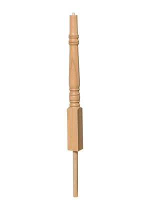 Hampton Over the Post Turnout Newel 4272 - Plain style