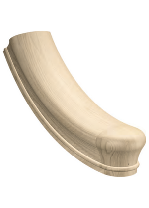 Handrail Fitting Starting Easing with Return End 15