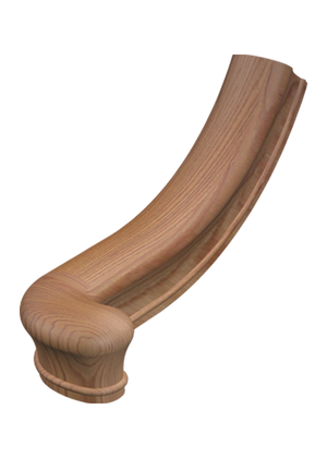 Handrail Fitting Right Hand Turnout 46
