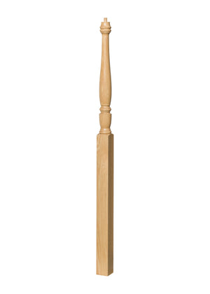 Over the Post Landing Newel 4715 - Plain style