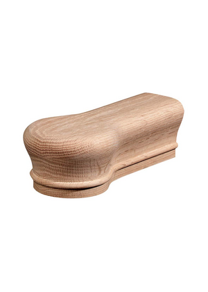 Oak/Poplar One Open Newel Cap 7219
