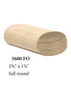 Handrail 5600FO - dimensions
