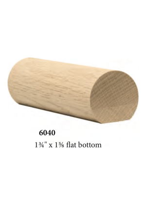 Round Wall Rail 6040 - dimensions