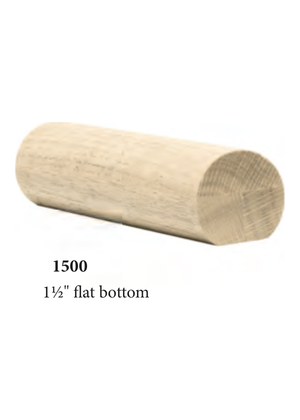Round Handrail 1500 - dimensions