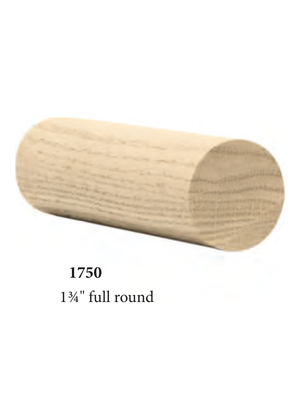 Round Handrail 1750 - dimensions