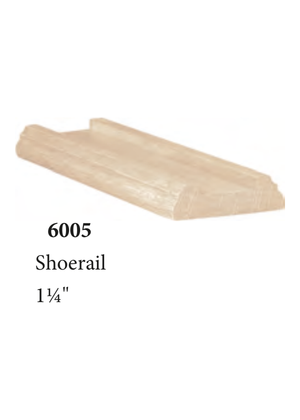 Shoe Rail 6005 - dimensions