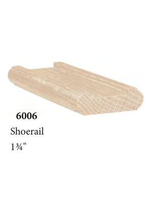 Shoe Rail 6006 - dimensions