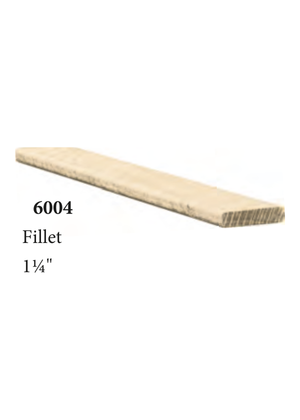 Fillet 1-1/4 6004 - dimensions
