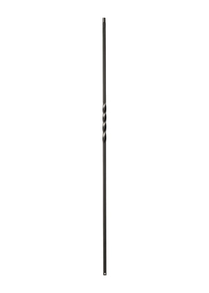 Iron Baluster Single Twist 9001-TB