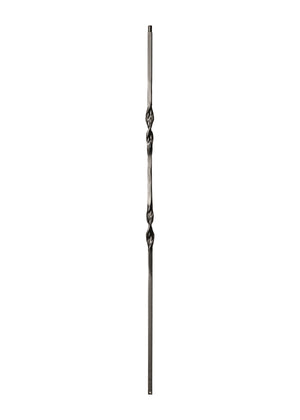 Iron Baluster Double Ribbon 9011-RS