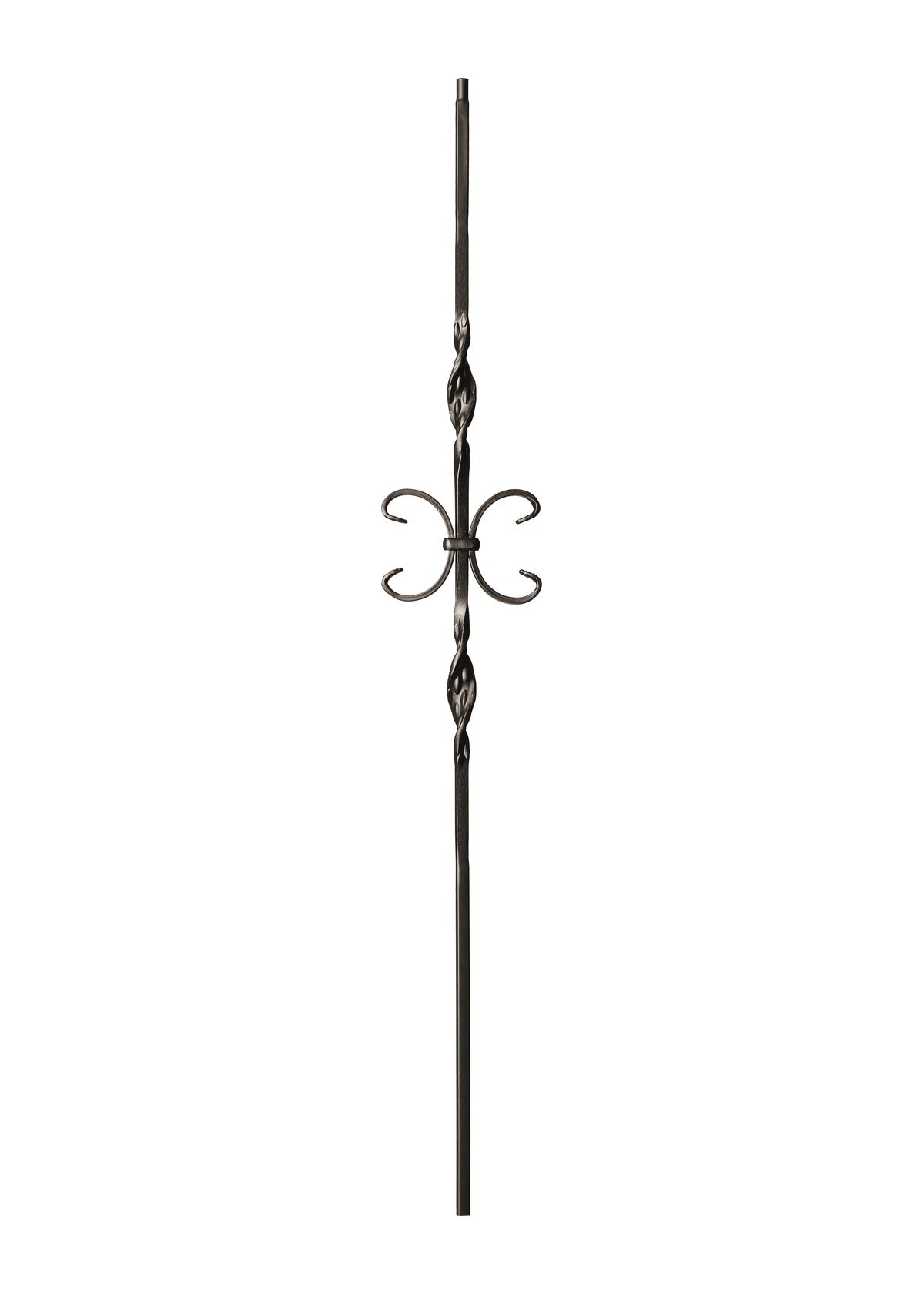 Iron Baluster Double Ribbon & Butterfly 9014-RS