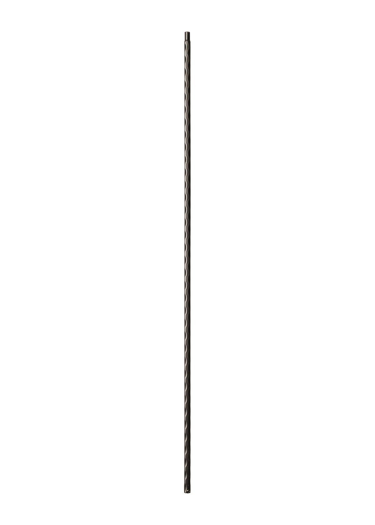 Iron Baluster Plain with Hammered Edge 9020-HE