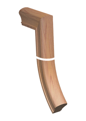 Handrail Fitting 2-Rise Straight Gooseneck 99-2
