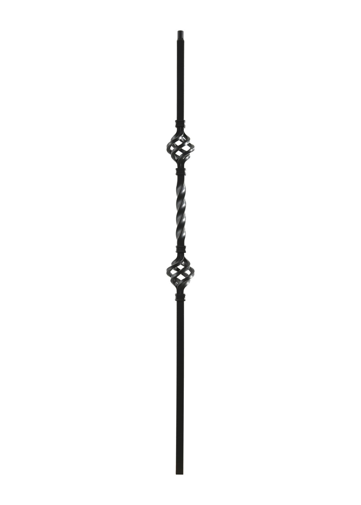 Iron Baluster Mega Double Basket 9904-TB