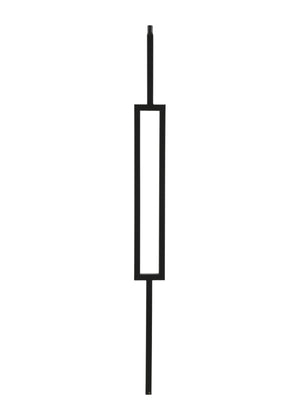 Iron Baluster Mega 3 3/4" x 44" Rectangle 9989-CS