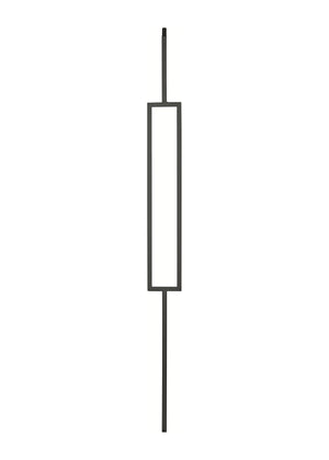 Iron Baluster 3-3/4" x 44" Rectangle 9089-CS