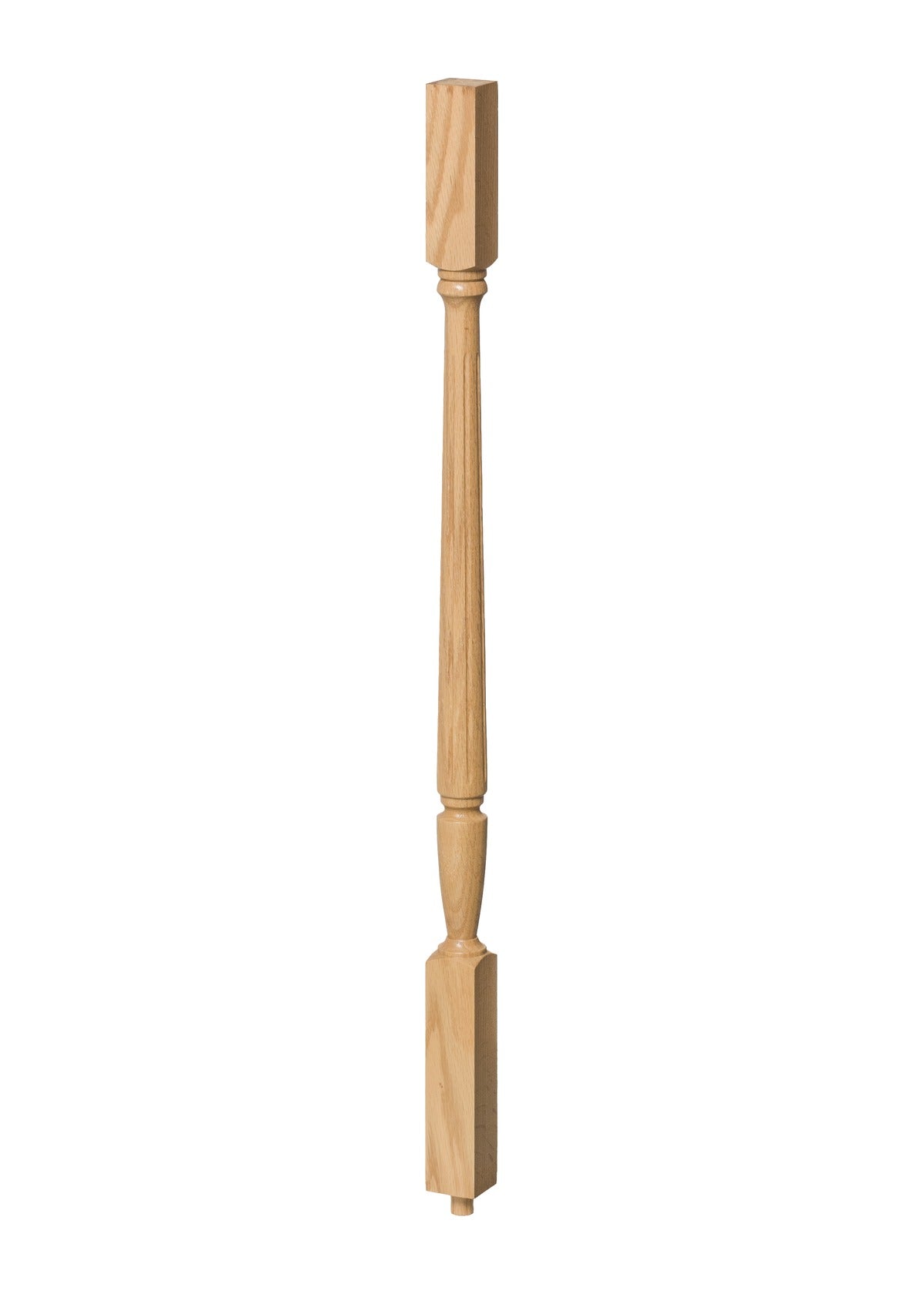 Fluted Square Top Baluster F-2005 - Fluted style