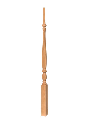 Elegant Rise Pin Top Baluster 5434 - Fluted style