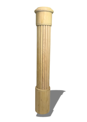 Fluted Colonial Newel Post NP041