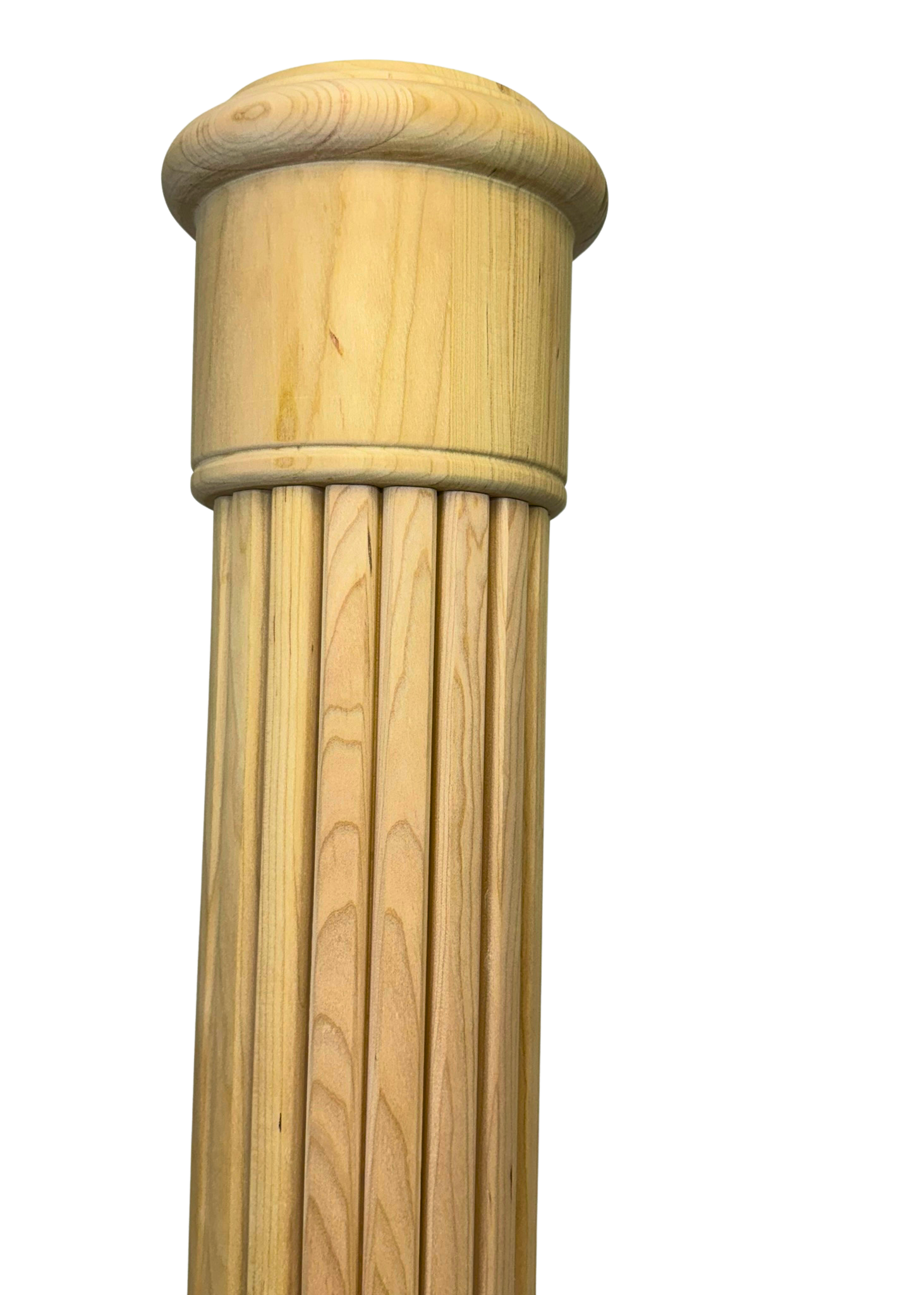 Corner Fluted Posts Fluted Colonial Newel Posts for Staircase - Select Stair Parts LLC