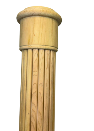 Fluted Colonial Newel Post NP041