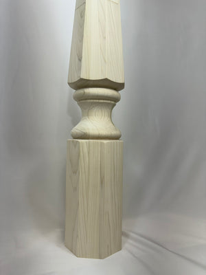 Simple Greek Octagonal Newel Post NP027