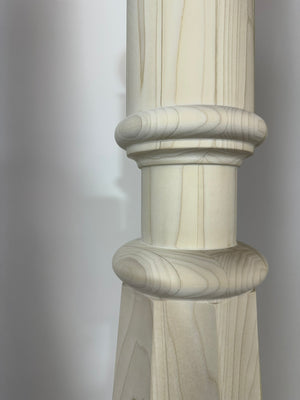 Simple Greek Octagonal Newel Post NP027