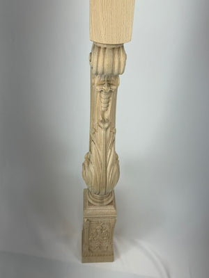 Old World Newel Post NP005