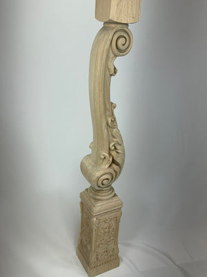 Old World Newel Post NP005