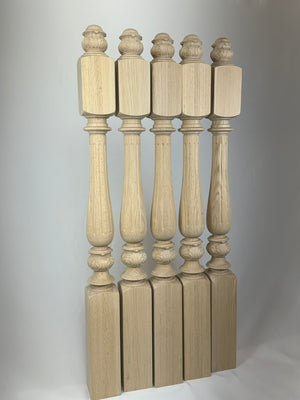 Delicate Fluted Newel Post NP003
