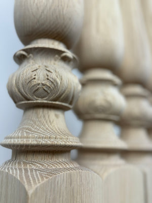 Delicate Fluted Newel Post NP003