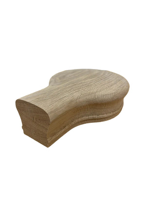 Custom Wide One Open Cap, White Oak, side view