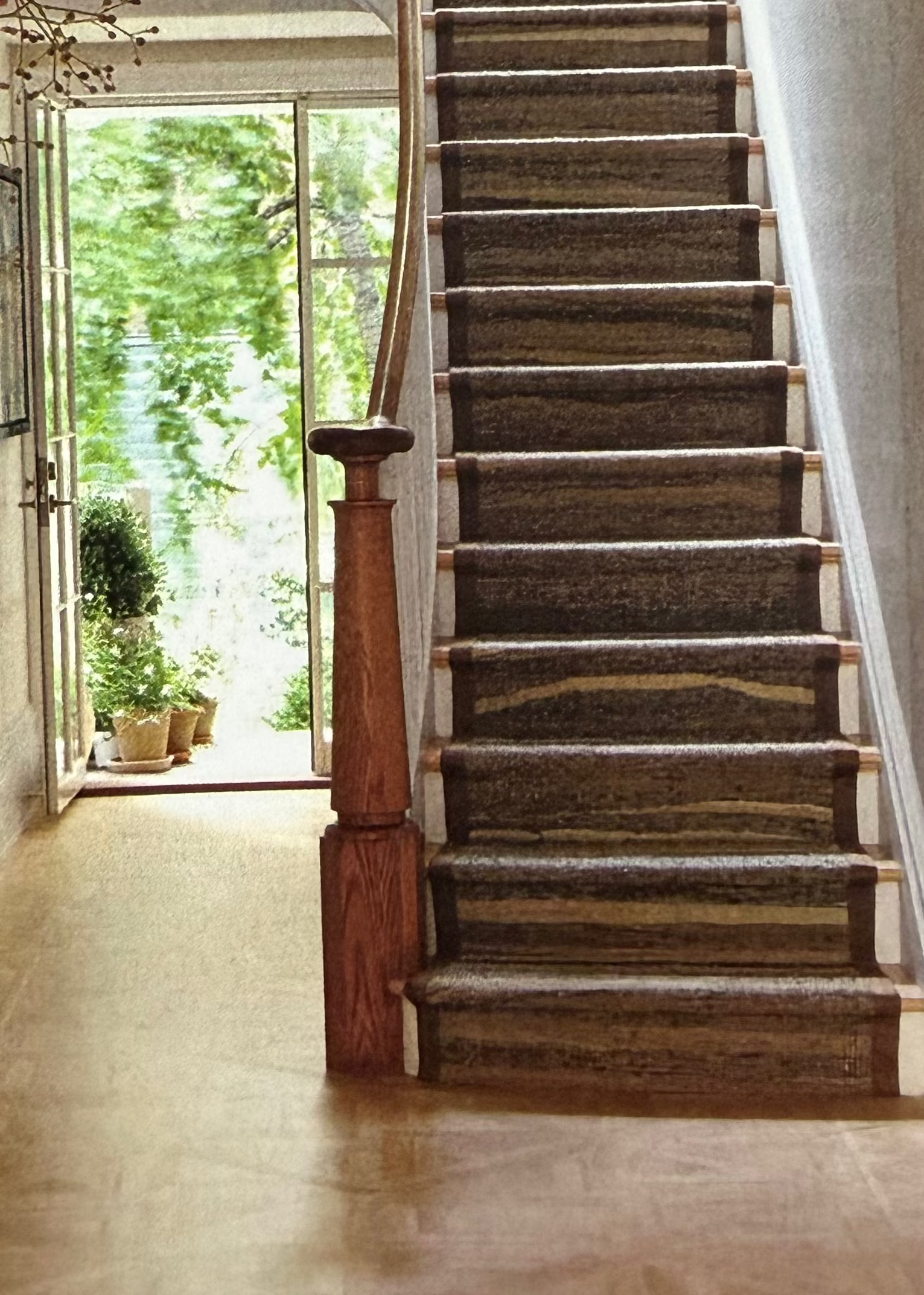 Custom Square Base Turned Newel Post