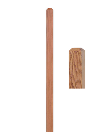 Simple S4S Newel Post 4000