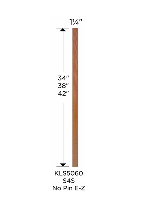 Sizes of S4S Baluster 5060