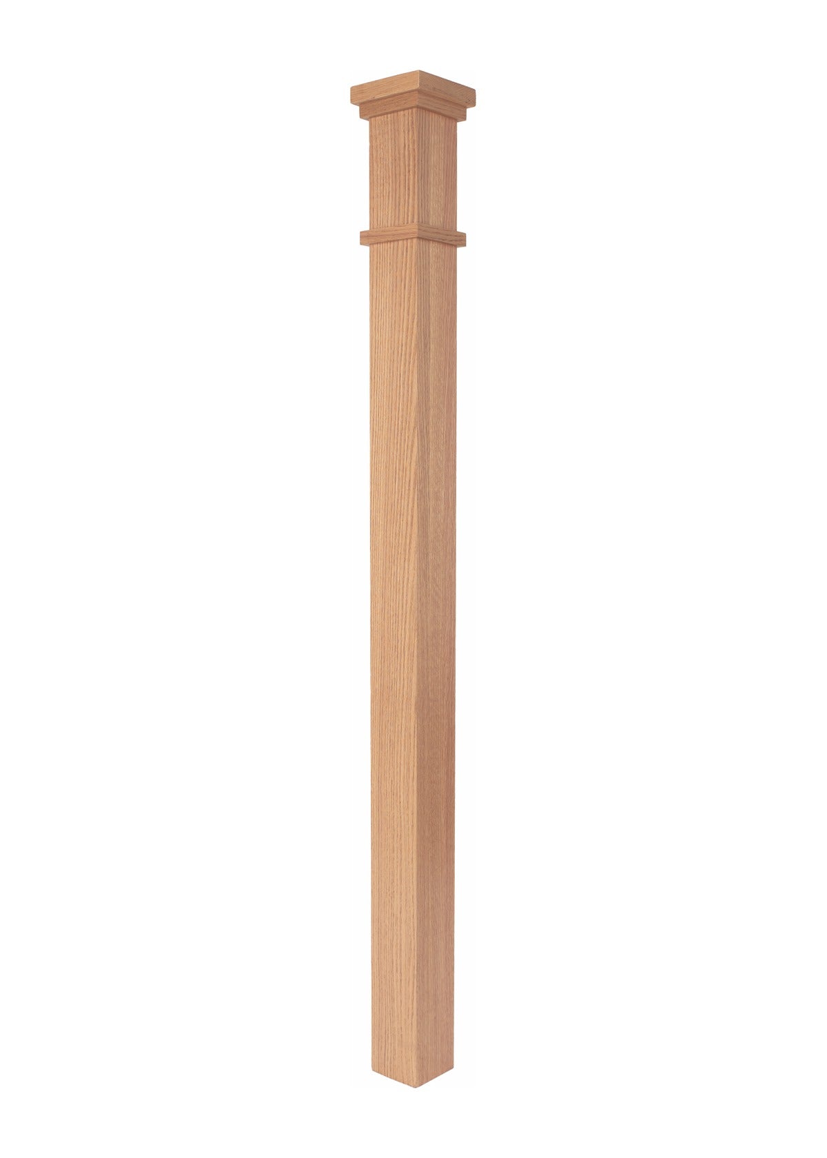 Mission Box Newel Post 4075 - Plain style