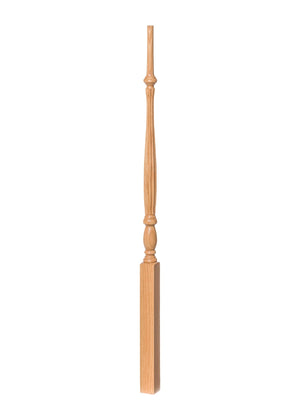 Elegant Rise Pin Top Baluster 5434 - Reeded style