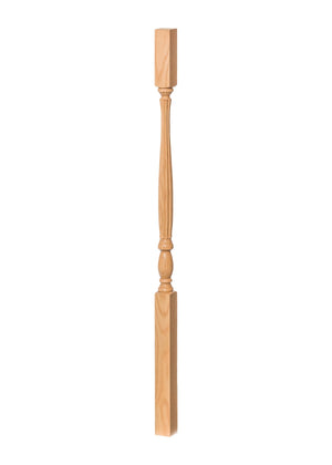Elegant Rise Square Top Baluster 5934 - Reeded style