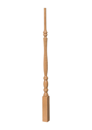 Utah Structural Rise Pin Top Baluster 2315 - Reeded style