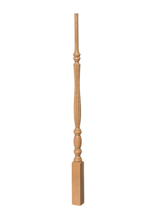 Utah Structural Rise Pin Top Baluster 2315 - Reeded style