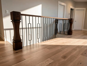 Simple Modern Newel Post