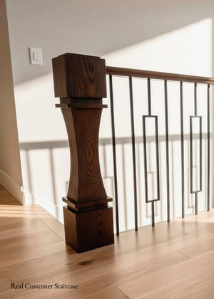 Simple Modern Newel Post NP012