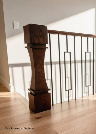 Simple Modern Newel Post NP012