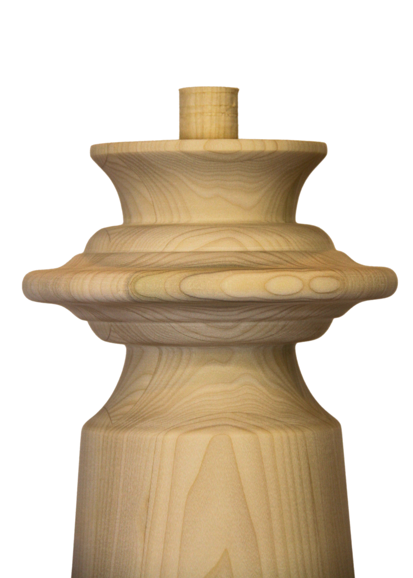 Spool Turned Posts Turned Round Newel Post - Select Stair Parts LLC