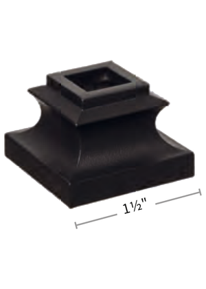 9/16" Inner Base Shoe 9061-BS-9/16 - dimensions